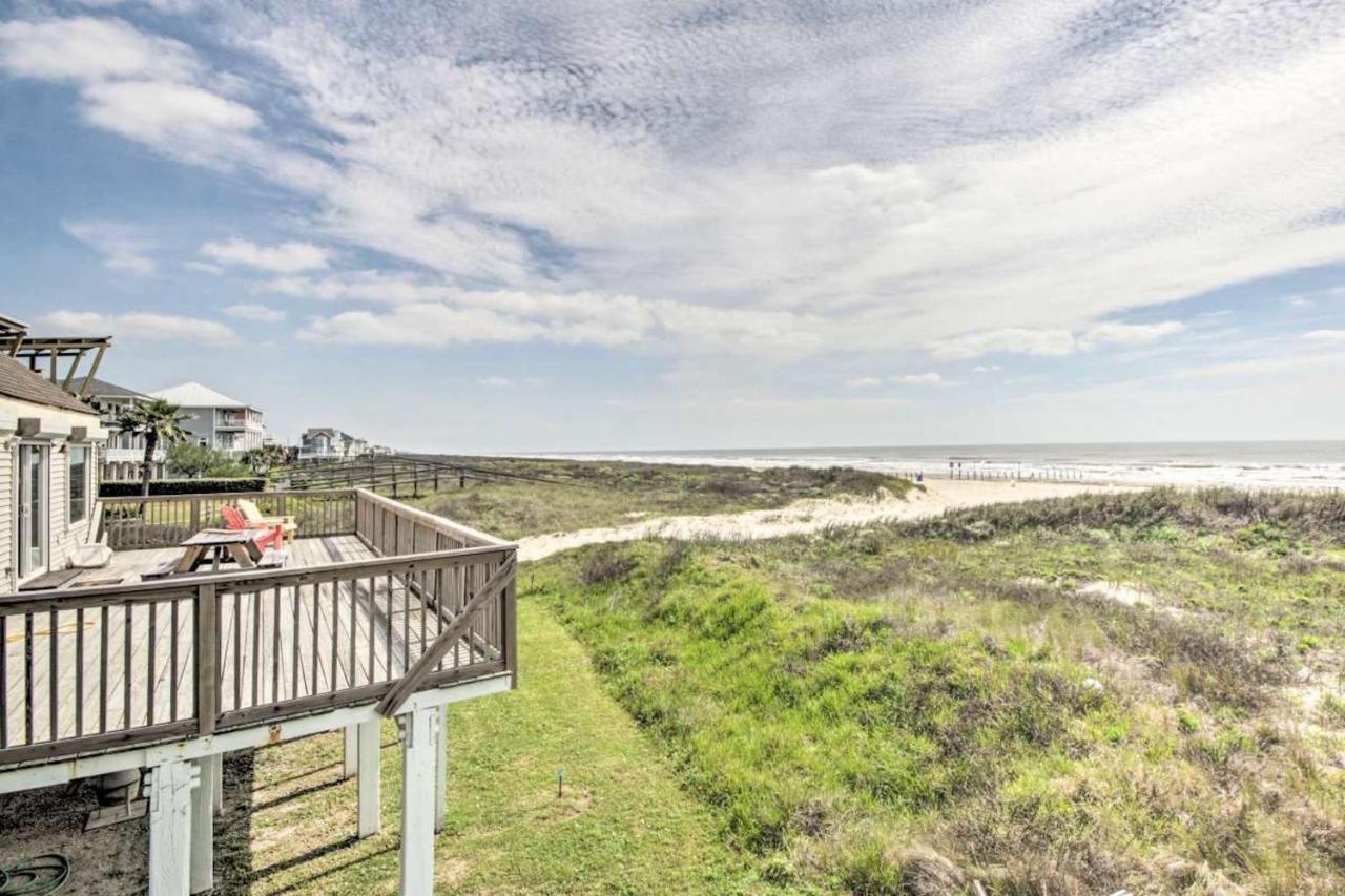 Gulf Front Retreat Villa Galveston Eksteriør billede