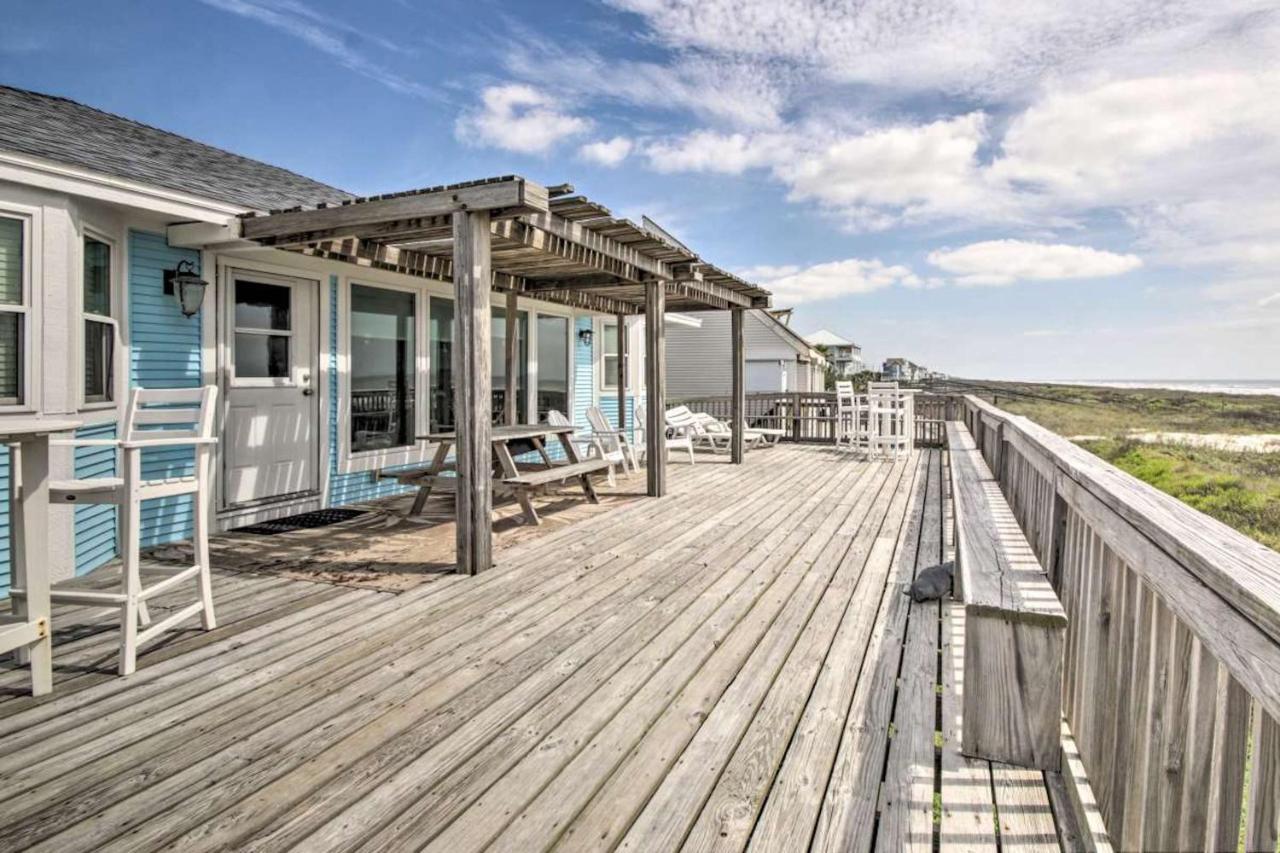 Gulf Front Retreat Villa Galveston Eksteriør billede